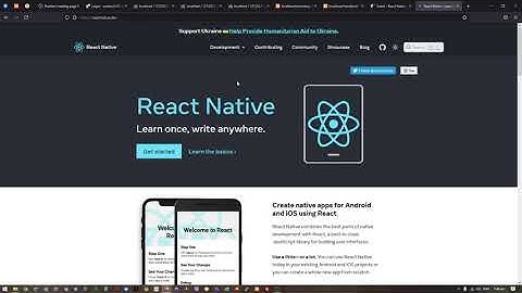 ReactNative Tutorial 2 -  JSX, Components, Props, State, Custom Component