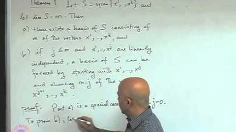 IE513 20110221 LECTURE11nn   Subspaces, affine subspaces