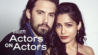 Milo Ventimiglia & Freida Pinto | Actors on Actors  Full Conversation