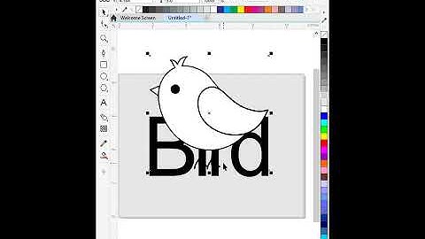 || YouTube Shorts || Easy Simple Creative Bird Logo Design Ideas In CorelDraw 2020 #Logodesignideas