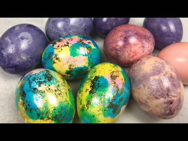 Изображение ЯЙЦА на ПАСХУ 2021 - Обзор магазинных Красок для яиц - Стоит ли покупать?