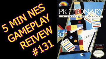 5 Min NES Gameplay reviews #131: Pictionary