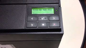 Dell 2350 Setting Engine Mode for MPF First