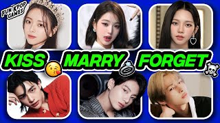 KISS MARRY PASS [KPOP EDITION] #2 - FUN KPOP GAMES 2023