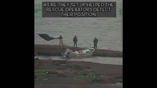Watch the moment 3 missing boaters were rescued in Alaska.