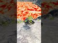 range rover police vs giant lava pit