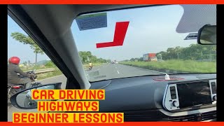 Car driving lesson in Highway - Must know before Driving in Highway - Car driving Tamil