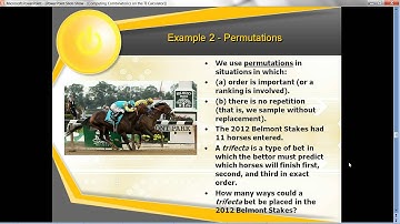Combinations and Permutations on the TI-83/84 Calculator