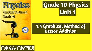 Grade 10 Physics Unit 1:  1.4 Graphical Method of vector Addition #physics #grade10 #unit1
