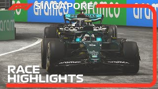 F1 22: 2022 Singapore Grand Prix: Race Highlights