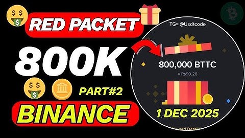 800k🔥 red packet code in binance today | red packet code | red packet code today | 1 Dec 2025
