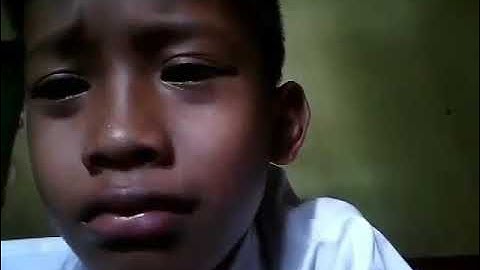 viral anak SD nangis hilang uang 12000 | anak palembang