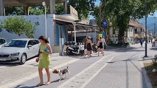 Nidri - Lefkada Greece June 2022 Walking Street