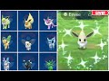 Can We Get ALL 8 SHINY EEVOLUTIONS?! | Pokémon GO Eevee Community Day LIVE