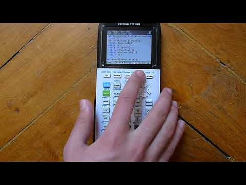 Tutoriel TI-83-Premium CE : Application Python