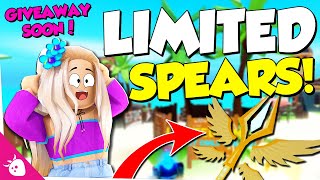 New LIMITED Over Powered SPEARS In Fishing Simulator!! (Roblox)