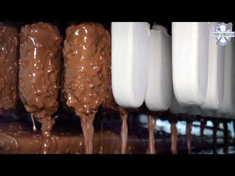 Видео: Фабрика мороженого большого количества, фабрика яблочного сока