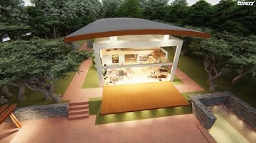 Create realistic 3d architectural animation in lumion - Best Architecture & Interior Design service