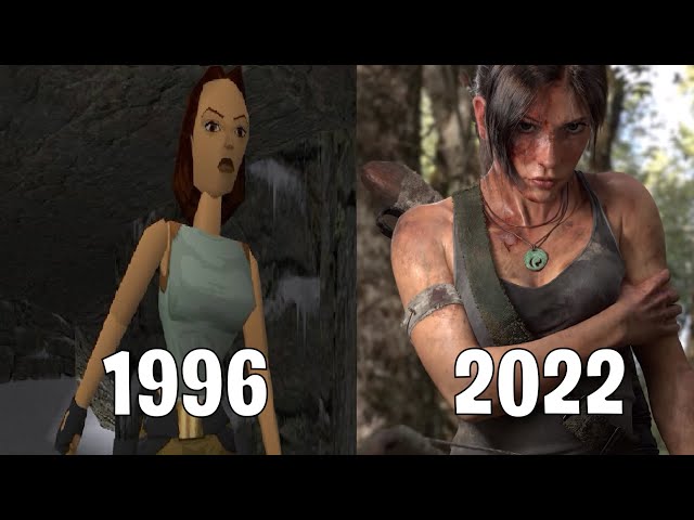 Evolution of Tomb Raider Games 1996-2023 