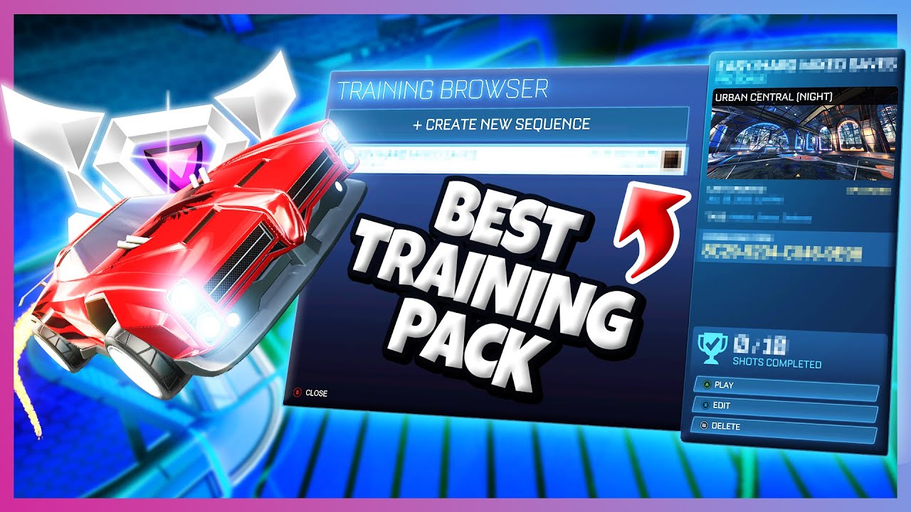 This is the only training pack I use in Rocket League - YouTube