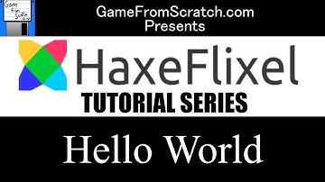 2. Hallo wereld - Haxe en HaxeFlixel Tutorial Serie