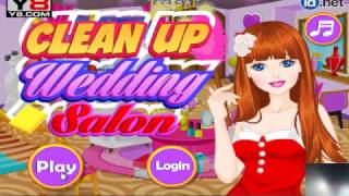 barbie eva sandrella 18: Clean up Wedding Salon screenshot 2