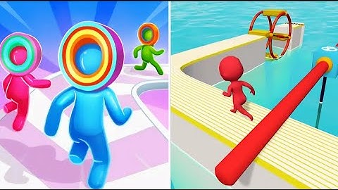 Layer Man Vs Run Race 3D || Android iOS Mobile Gameplay #9