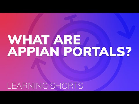 What are Appian Portals?