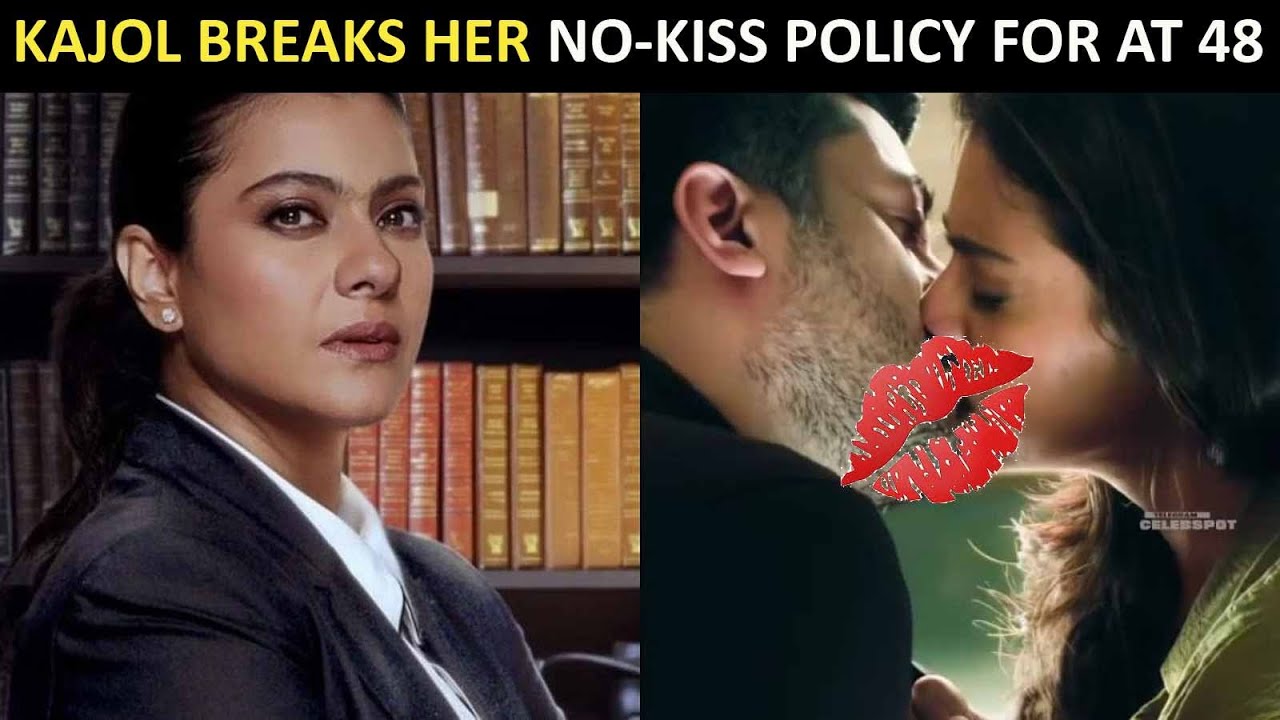 OMG! Kajol breaks her no kissing policy for the web show The Trial image
