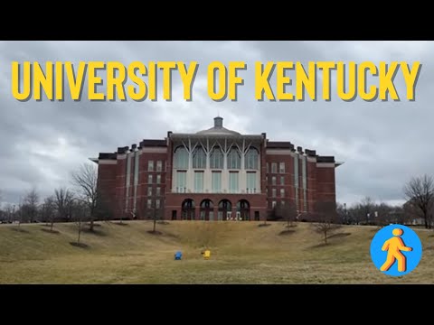 Walking in Lexington, Kentucky - University of Kentucky ￼