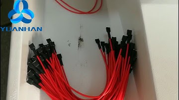 YH-710S Cable Two Ends Heat-shrink Tubing Inserting and Ferrules Crimping Machine