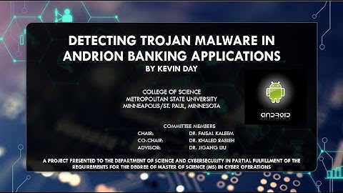 Detecting Mobile Trojan Malware in Android Banking Applications