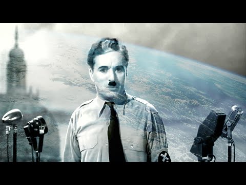 Charlie Chaplin's inspirational final speech in "The Great Dictator" One of the most inspirational speeches in recorded history was given by a comedian by th...