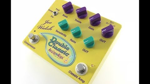 Analog Alien -  Joe Walsh Double Classic demo by Tony Pasko