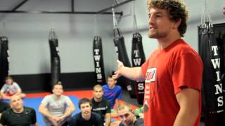 Ben Askren Tells A Story During Wrestling Seminar