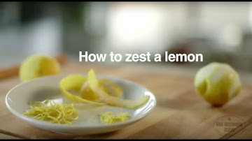How To Zest A Lemon | Good Housekeeping UK