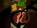 Как ВКУСНО пожарить стейк, чтобы он был НЕ резиновый🔥 #shorts