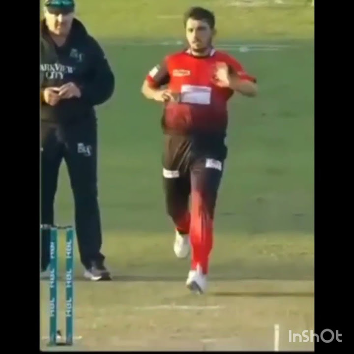 Zaman Khan bowling action in slowmotion🔥😎shortsaction YouTube