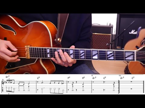 Charlie Parker "Now's The Time" 弾き方 TAB譜付 | Jazz Blues Guitar