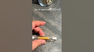 How to easily replace R7s halogen bulb | Quick and Easy
