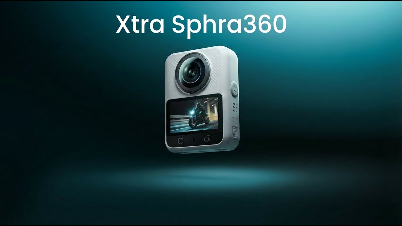 Xtra Sphra360 Intro - True 8K 360° Action Camera for Creators