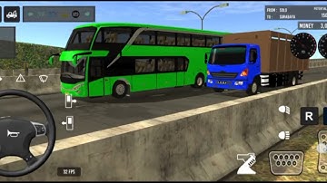 Best Bus game IDBS Bus Indonesia Simulator Android New 2024 Gameplay