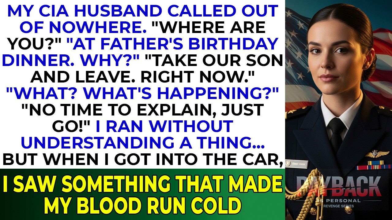 My CIA Husband Called Out of Nowhere — “Take Our Son and Leave. Now!”