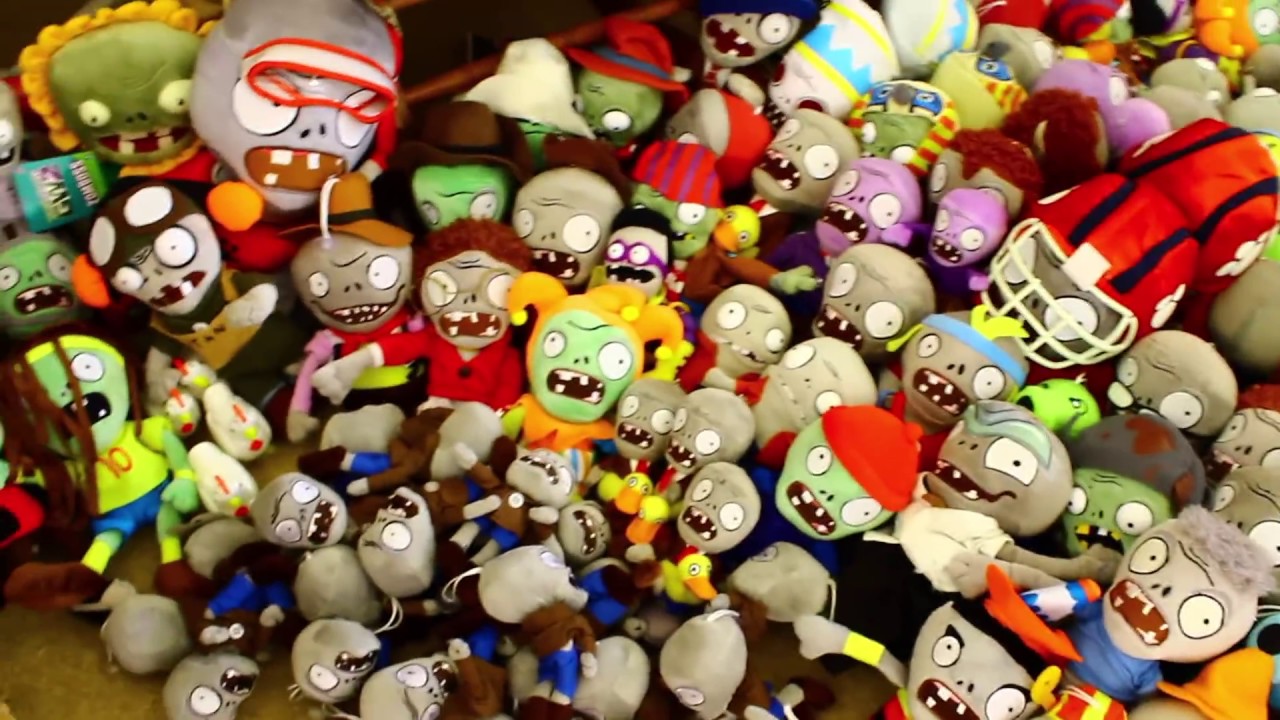 plants vs zombies plush collection