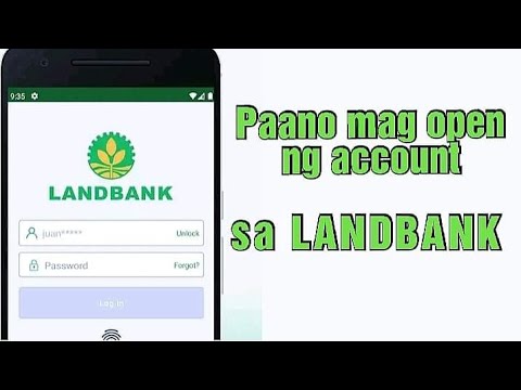 Paano mag Open ng Account sa LANDBANK