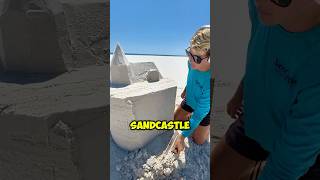 Boy Rebuilt His Sand Castle After A Stranger Ruined It 🥺🏰