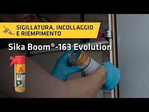 Sika Boom®-163 Evolution- Schiuma poliuretanica a basso impatto ambientale ed elevate prestazioni