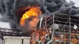 Iran Ekubye Chemical Factory Mu Israel Mu Industrial Zone, Batidde Chemical Eziyinza Okutta Abantu