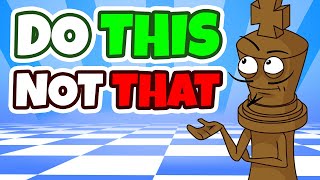 learn your dos and donts in the opening