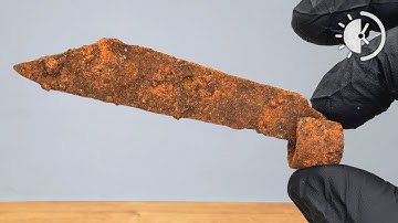 Folding Knife Restoration [Ebony Handle With Black Blade]